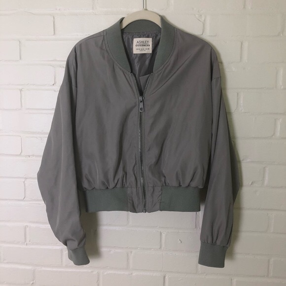Ashley By 26 International Jackets & Blazers - Ashley By 26 International Green Bomber Jacket